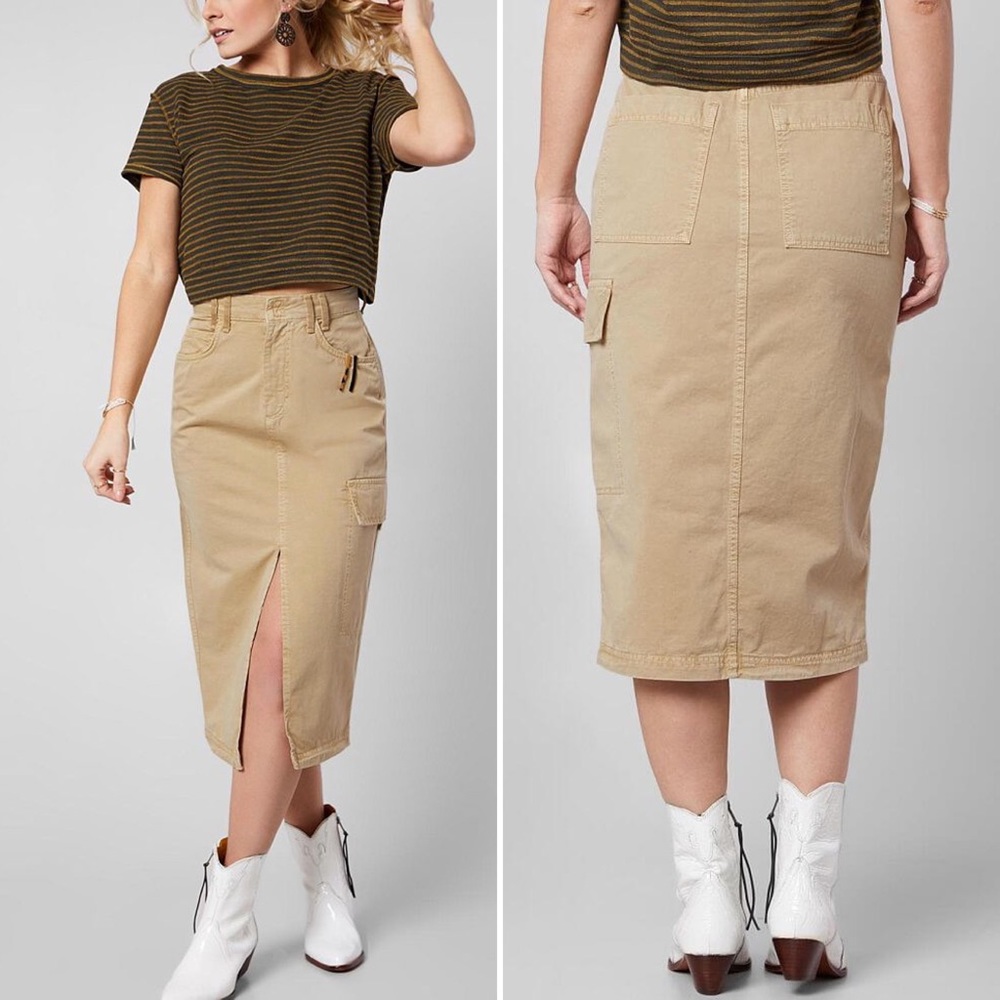 Free People Scout Midi Skirt